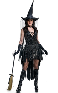 F1776 Glamorous Witch Costume